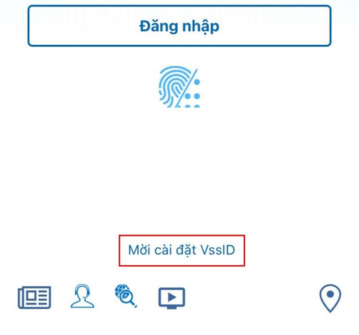 Đăng ký tài khoản Giao dịch điện tử dành cho cá nhân trực tiếp trên ứng dụng VssID 3 Zalo