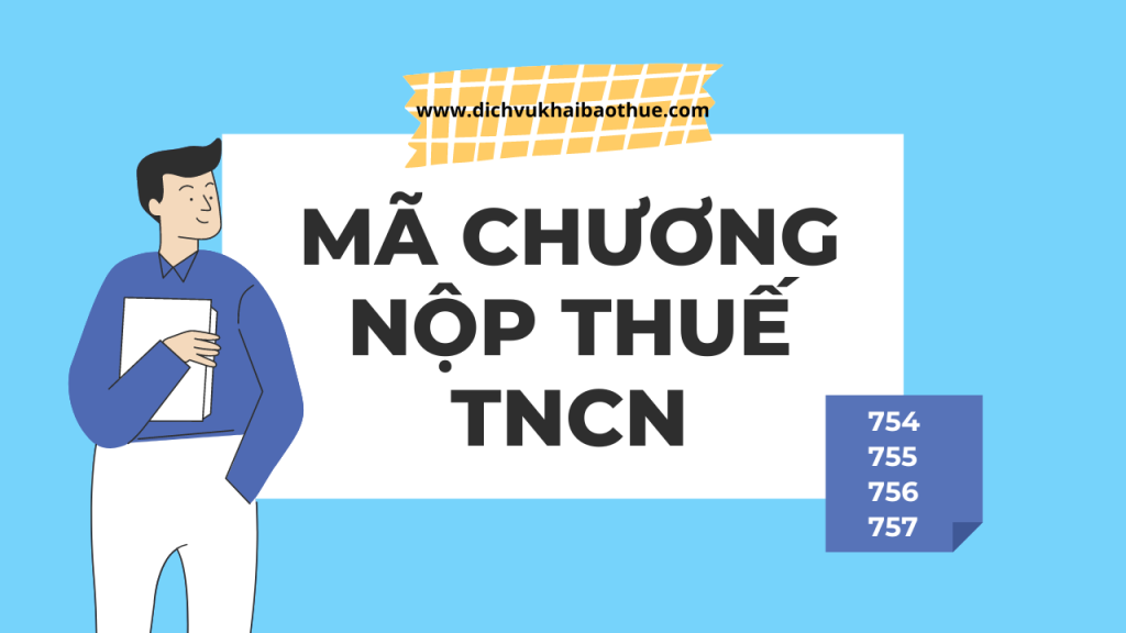 mã chương nộp thuế thu nhập cá nhân
